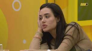 'BBB 26': Jordana discute sobre briga com Marciele: 'Parecendo briga de adolescente'
