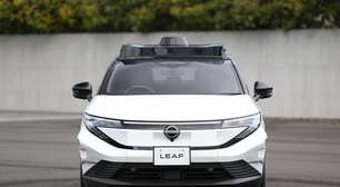 Novo Nissan Leaf será robotáxi da Uber com IA que dispensa mapas