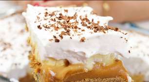 Sobremesa de banana estilo banoffee: veja como fazer essa torta maravilhosa de um jeito simples
