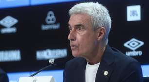 Luis Castro admite falhas do Grêmio após empate e faz alerta sobre momento do time