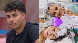Nasce filha de Pedro Henrique, do BBB 26, enquanto ex-brother segue internado em clínica psiquiátrica