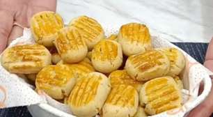 Biscoitinhos de alho que derretem na boca, ficam irresistíveis e são muito simples de fazer