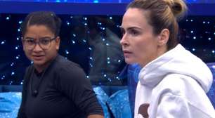 'BBB 26': Ana Paula cogita paredão com Jonas e aponta eliminado; veja quem