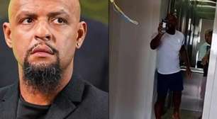 Felipe Melo discute e "causa temor" em trabalhadores durante obra em condomínio