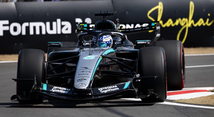 F1: Russell é pole da primeira corrida sprint do ano; Bortoleto larga em 14º
