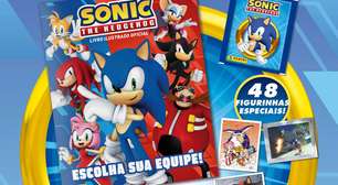Sonic the Hedgehog ganha álbum de figurinhas no Brasil