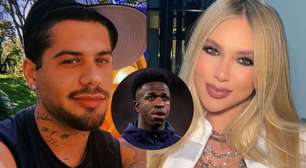 'Ela é o cão!': em Madrid com Vini Jr., Virgínia é acusada de mandar indireta para Zé Felipe em música. 'Me diz que tá com saudade'