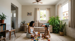 Casa de 44 metros quadrados com cobertura vegetal que reduz o calor interno e melhora o conforto térmico durante o verão