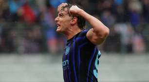 Jovem atacante comemora 'à la Gabigol', mas Inter de Milão leva empate da Atalanta