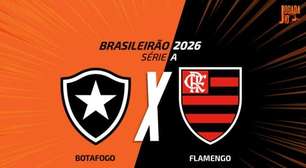 Botafogo x Flamengo, AO VIVO, com a Voz do Esporte, às 19h