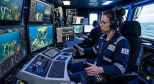 A rotina isolada de operar tecnologia no meio do oceano paga R$ 8.500 por mês e garante 15 dias de folga no mês