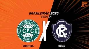 Coritiba x Remo, AO VIVO, com a Voz do Esporte, às 17h