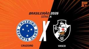 Cruzeiro x Vasco, AO VIVO, com a Voz do Esporte, às 19h