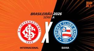 Internacional x Bahia, AO VIVO, com a Voz do Esporte, às 14h30