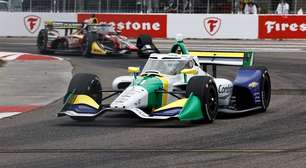 Caio Collet tem seu melhor fim de semana na Indy, finalizando em 12º