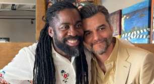 Lázaro Ramos e Wagner Moura têm encontro emocionado nos EUA para o Oscar: 'Meu irmão'