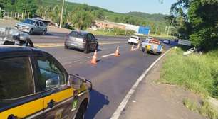 Homem morre em acidente na BR-386, em Montenegro