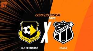 São Bernardo x Ceará: onde assistir, escalações e arbitragem