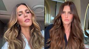 Adeus, loiro! Fernanda Lima muda o visual e aposta no tom morena chic