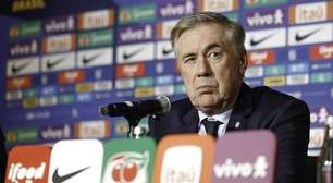 Ancelotti explica novidades na convocação e justifica ausência de Neymar