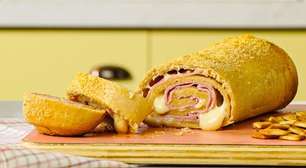 Como fazer pão de presunto e queijo com massa fofinha