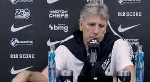 Na contramão do Vasco, Renato Gaúcho elogia atuação do árbitro contra o Cruzeiro.