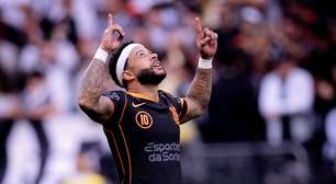 Memphis encerra maior jejum de gols pelo Corinthians e volta a marcar