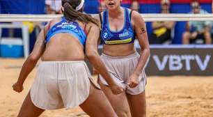 Duda e Ana Patrícia terminam boa campanha com a prata