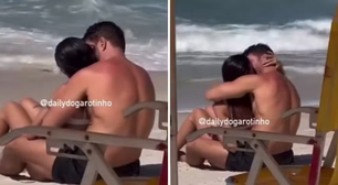 Quem é? Cauã Reymond é flagrado aos beijos com nova namorada