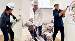 Rodrigo Bocardi vira peão de obra em imóvel luxuoso onde será sua emissora