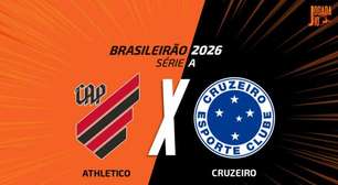 Athletico-PR x Cruzeiro: onde assistir, escalações e arbitragem