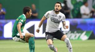 No Allianz, Palmeiras tem Botafogo como "pedra no sapato" pelo Brasileirão