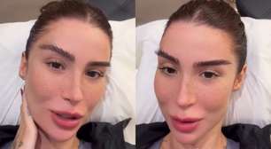 Bianca Andrade surpreende seguidores ao revelar efeito de transplante de sobrancelha
