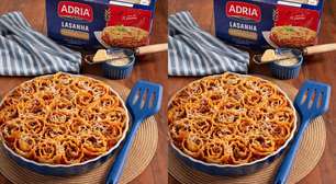 Lasanha invertida de carne de panela surpreende pela criatividade