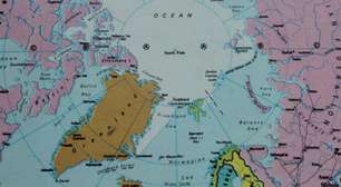 O mundo virou de cabeça para baixo: imagem de satélite mostra a natureza reescrevendo uma fronteira onde a vida era impossível