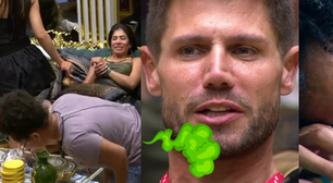 Guerra de pum no 'BBB 26'? 48 horas após levar de 'Tia' Milena, Jonas protagoniza novo 'ataque' de gás - e sobra para Breno!