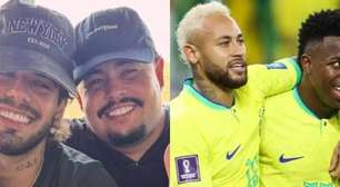 Com Vini Jr na lista, empresário de ex de Virginia critica convocação: "Só mongoloide"