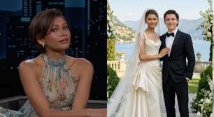Pela primeira vez, Zendaya vem a público e fala sobre seu casamento com Tom Holland