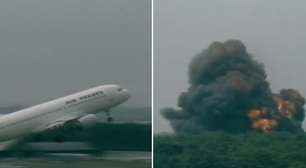 Em 1988, um novo Airbus A320 estreou na Air France com um sobrevoo em baixa altitude: a demonstração terminou com a aeronave em chamas