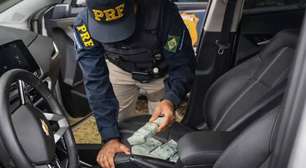 PRF intercepta US$ 140 mil ocultos em veículo na BR-285, em São Borja