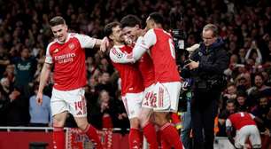 Com golaços, Arsenal vence Leverkusen e vai às quartas da Champions