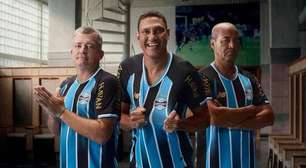 Grêmio lança novos uniformes para 2026 em homenagem à Tríplice Coroa