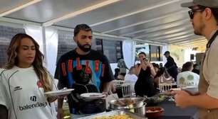 Evento no Santos reúne Neymar, Gabigol e Rafaella em momento raro; ausência chama atenção