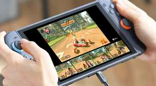 Switch 2 recebe melhorias visuais nos jogos de Switch no modo portátil