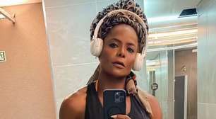 Adriana Bombom sofre queda de bicicleta em Ipanema e desabafa: 'Cicatrizes'