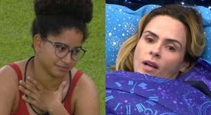 BBB 26: Milena desabafa após Ana Paula trocar de cama: 'Um casal quando briga...'