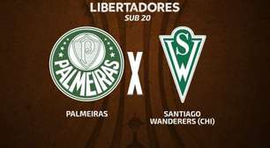 Palmeiras x Santiago Wanderers-CHL (Libertadores Sub-20): onde assistir e escalações