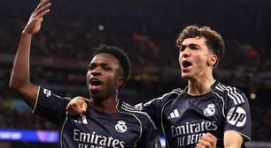 Gols sobre o City fazem Vini Jr. quebrar recorde no Real Madrid na Champions