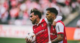 Braga goleia e se torna o primeiro classificado às quartas da Liga Europa