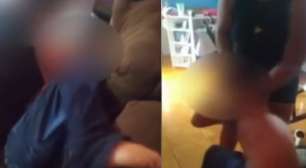 Mãe é presa após ser filmada espancando os filhos no PR: 'Tira esse demônio desse moleque'